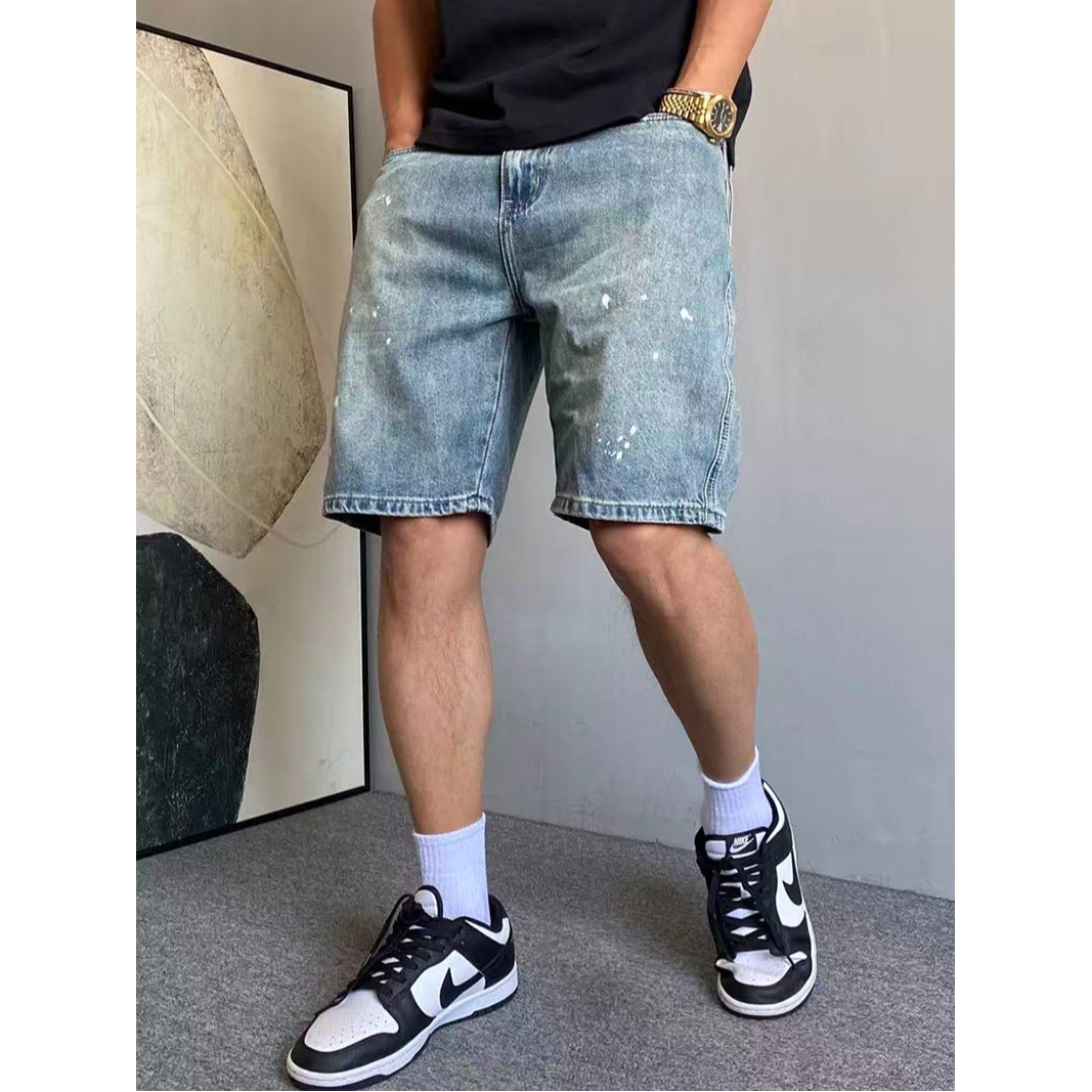 Men's Summer American High Str - Street Fashion Jeans recension och pris