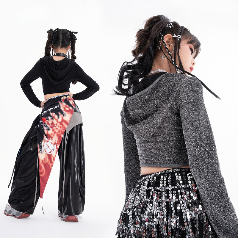 Girls Hip Hop Dance Clothing S - Street Fashion Kpop recension och pris