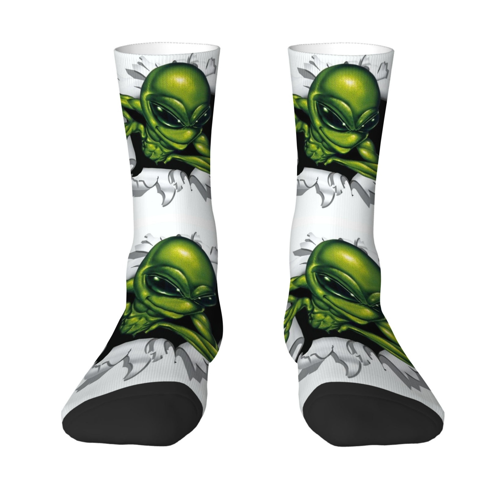 Creepy Alien-themed Ripped Pri - Street Fashion Theme recension och pris