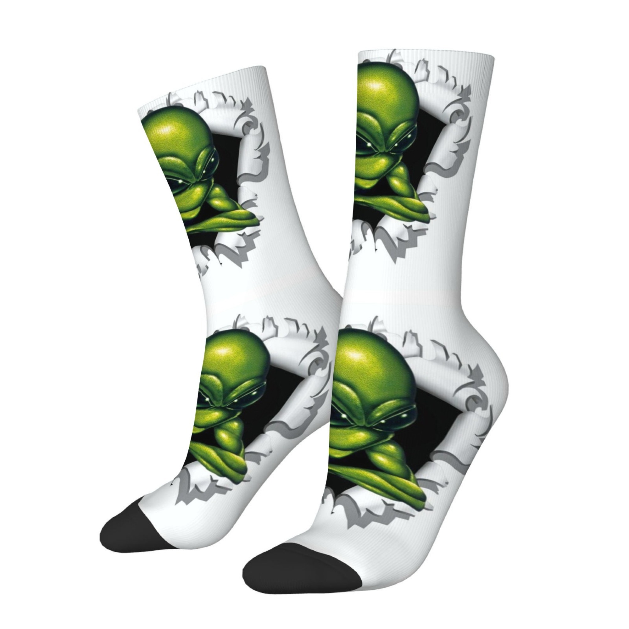 Creepy Alien-themed Ripped Pri - Street Fashion Theme recension och pris