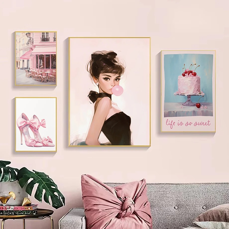 Coquette Trendy Paris Street B - Street Fashion Poster recension och pris