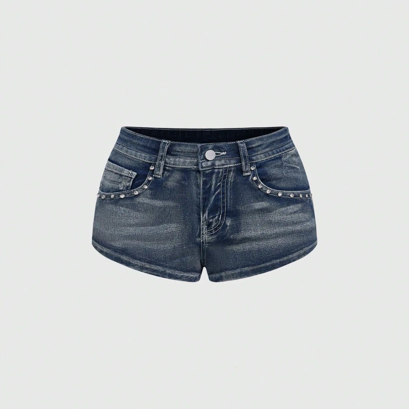 Summer Rhinestone Embroidered  - Street Fashion Jeans recension och pris