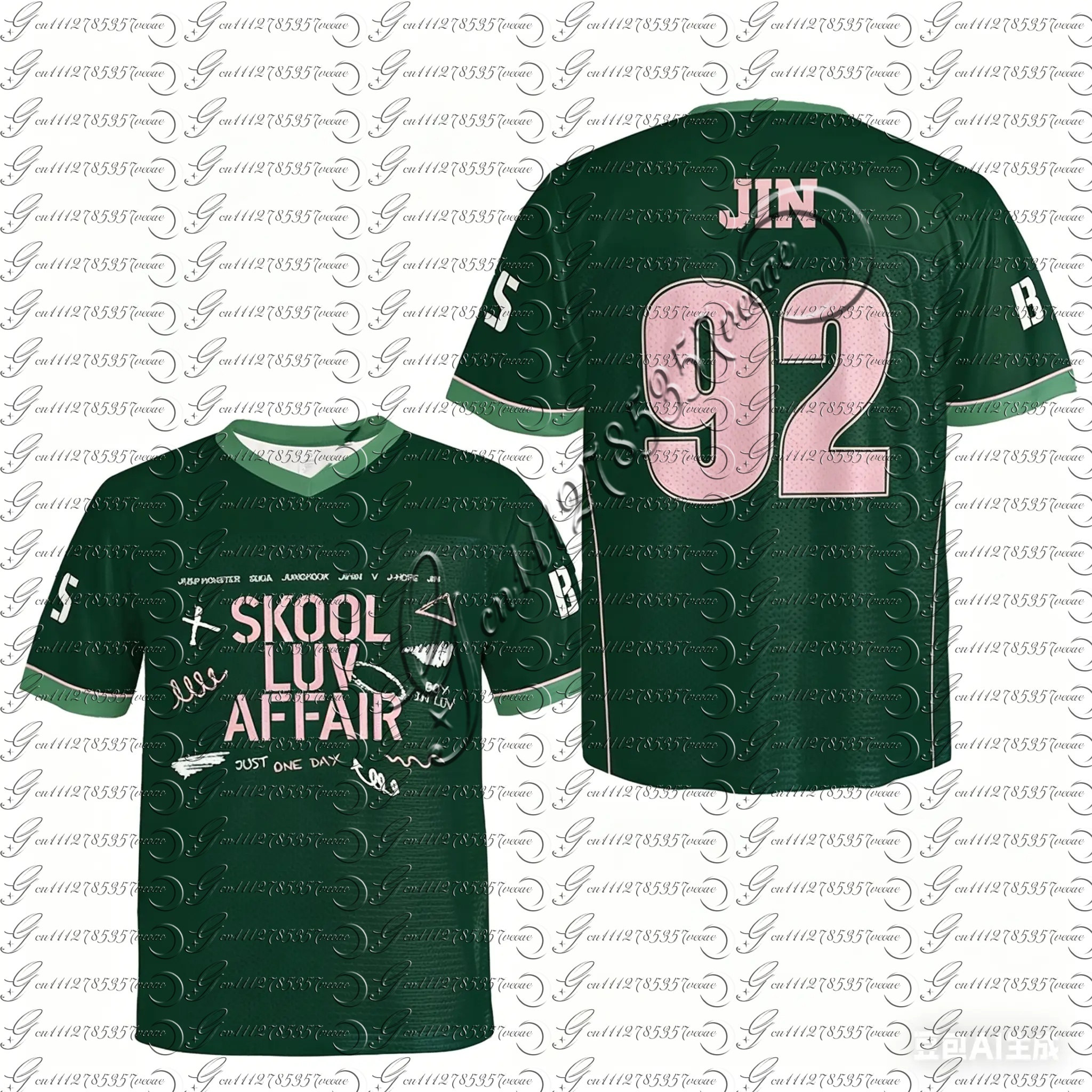 Kpop Inspired 97 Graphic Jerse - Street Fashion Kpop recension och pris