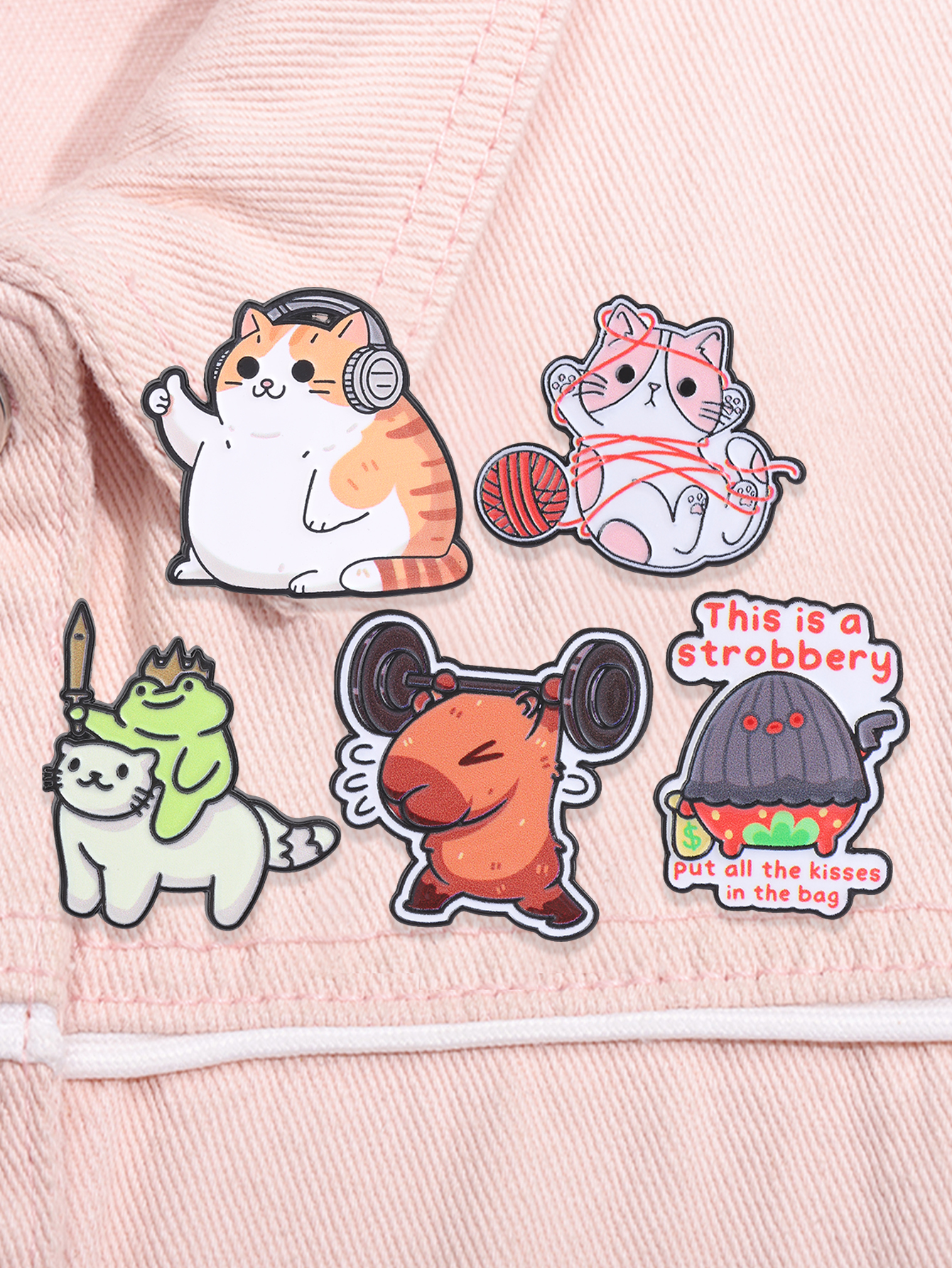 Orange and White Plush Cat Ena - Street Fashion Theme recension och pris