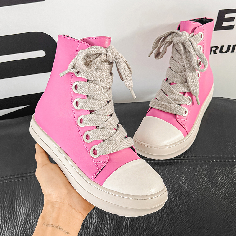 Original Pink Men High-top Sne - Street Fashion Rome recension och pris