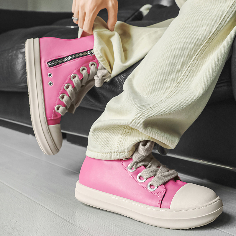 Original Pink Men High-top Sne - Street Fashion Rome recension och pris