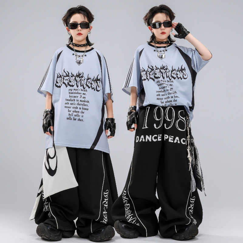 Hip Hop K-pop Red T Shirt Bagg - Street Fashion Kpop recension och pris