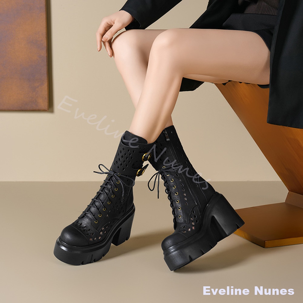 Summer Hollow Apricot Boots Wo - Street Fashion Rome 2026 recension och pris