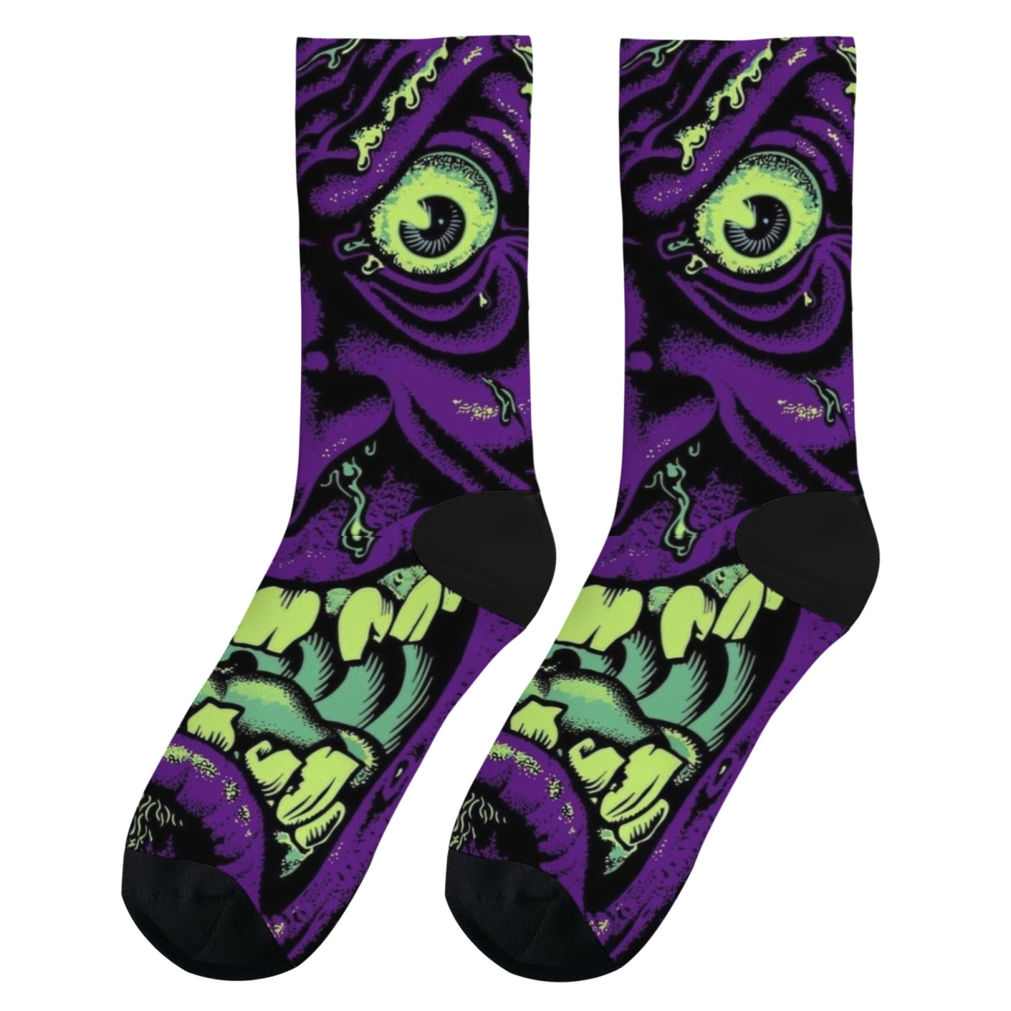 Vibrant Weird Monster Art Crew - Street Fashion Theme recension och pris