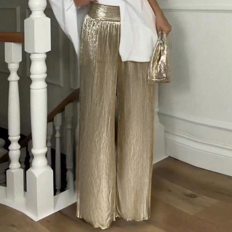 Summer Solid Color Wide Leg Wo - Fashion Street Night recension och pris