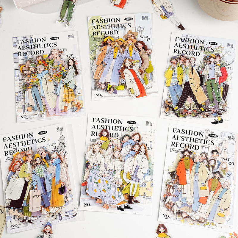 20Pcs/pack Fashion Girls Outfi - Street Fashion Theme recension och pris