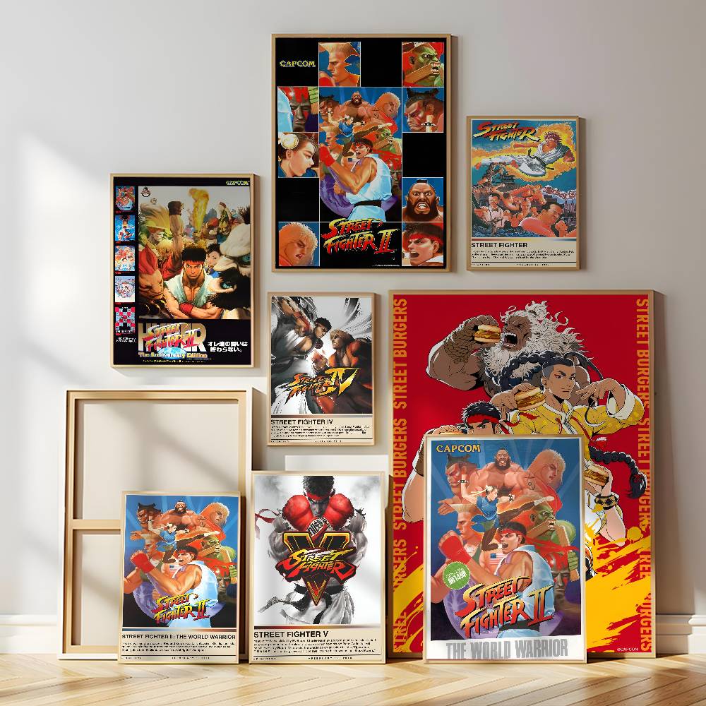 Classic Hot Video Game Street  - Street Fashion Poster recension och pris