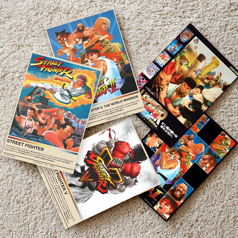 Classic Hot Video Game Street  - Street Fashion Poster recension och pris