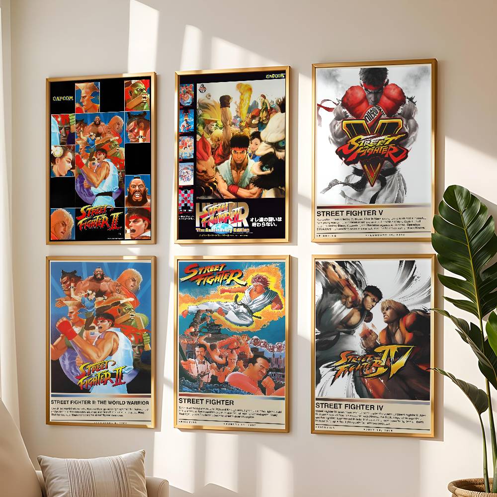 Classic Hot Video Game Street  - Street Fashion Poster recension och pris