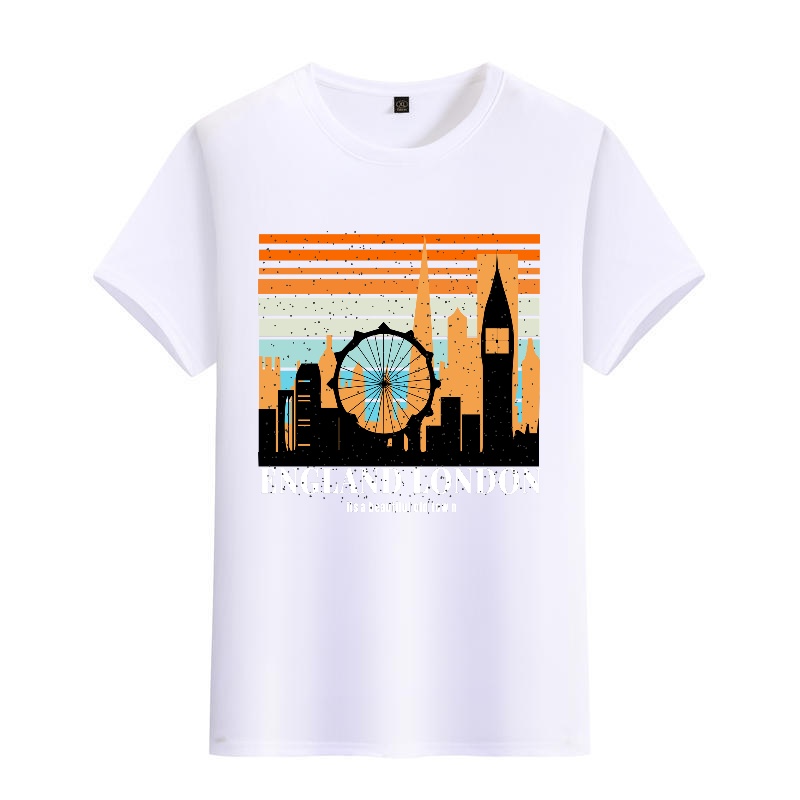 Men's Black Round-Neck Short-S - Street Fashion In London recension och pris