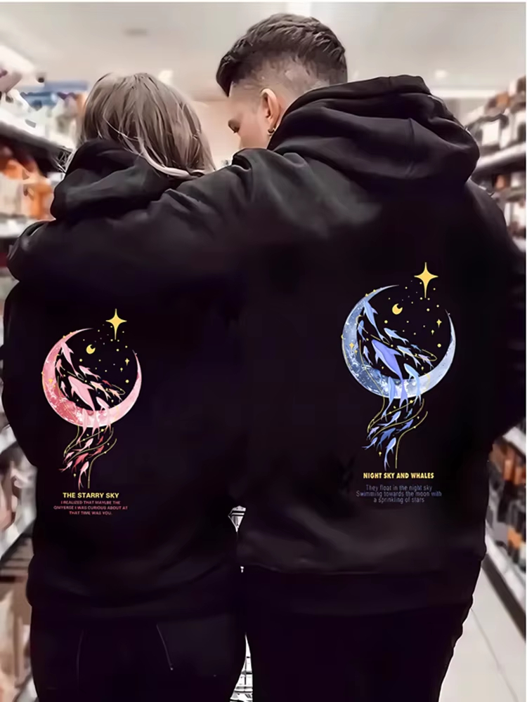 Love Print Men's and Women's L - Street Fashion Couple recension och pris