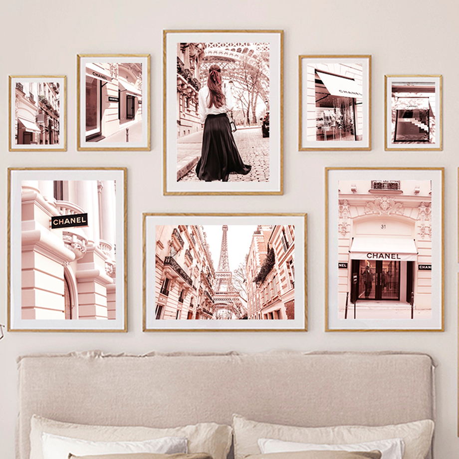 Paris Tower Street Luxury Stor - Street Fashion Poster recension och pris