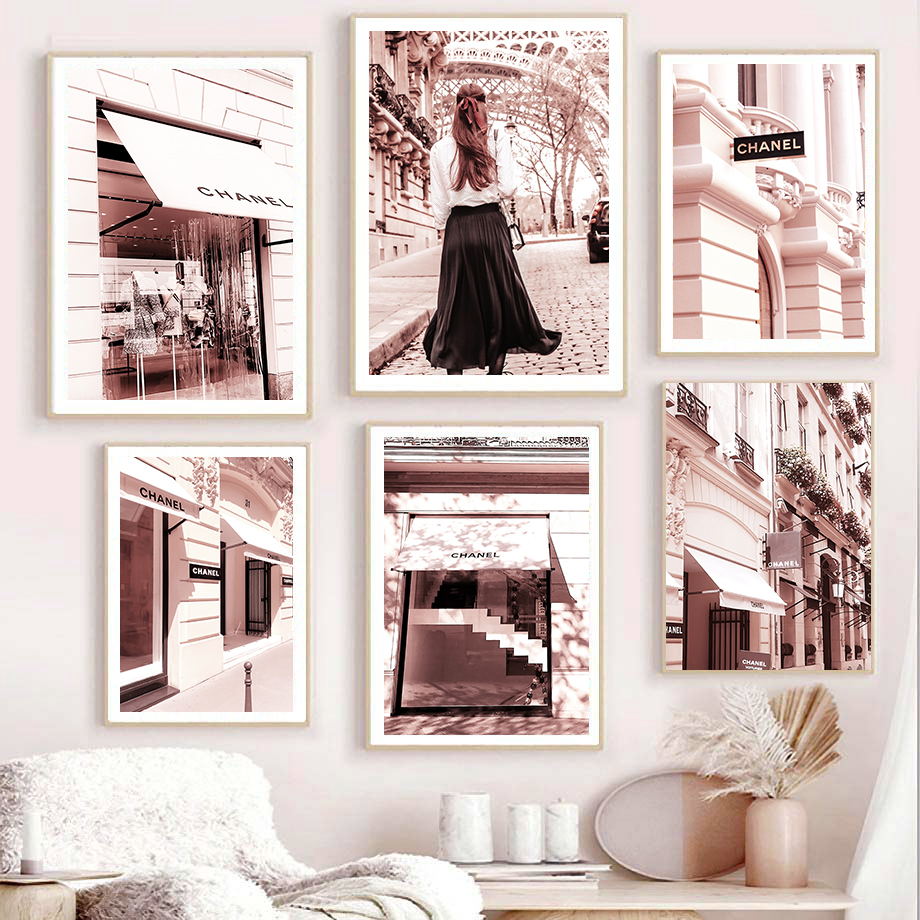 Paris Tower Street Luxury Stor - Street Fashion Poster recension och pris