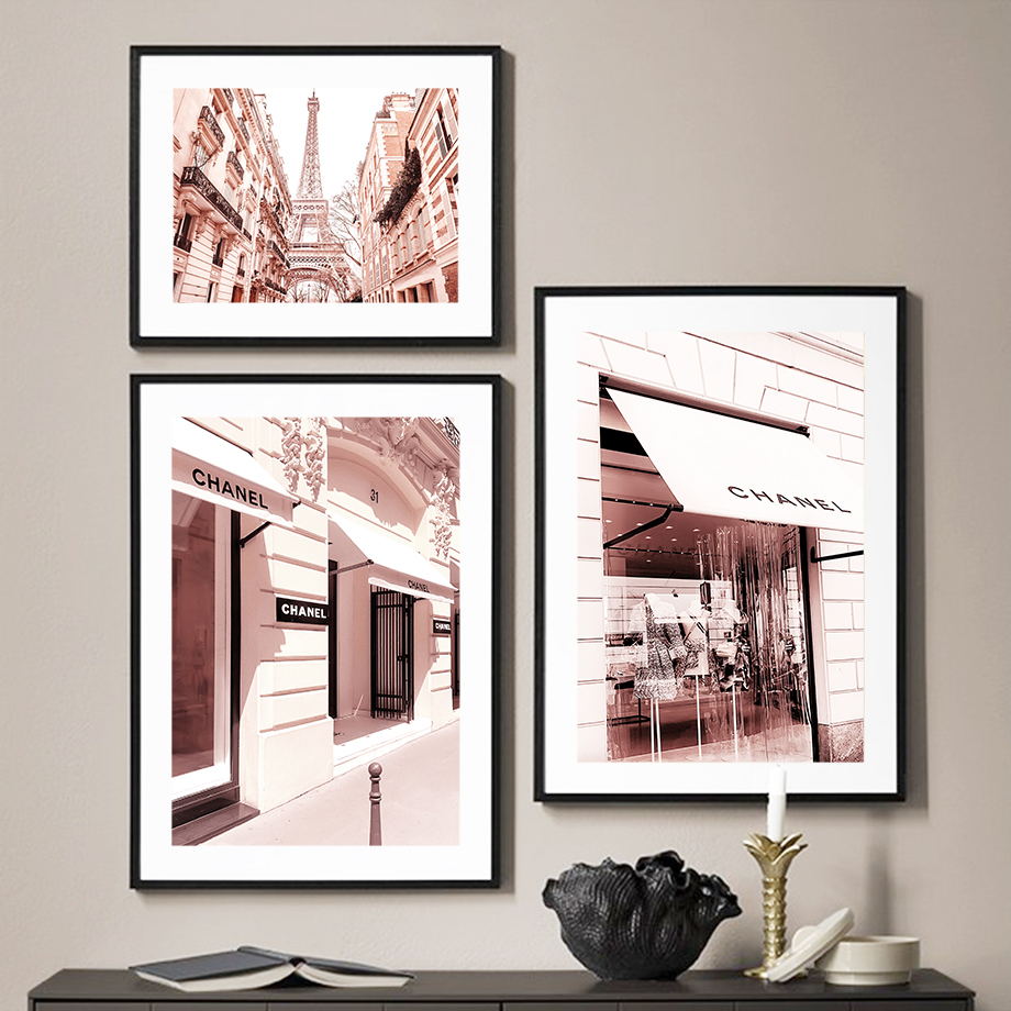 Paris Tower Street Luxury Stor - Street Fashion Poster recension och pris