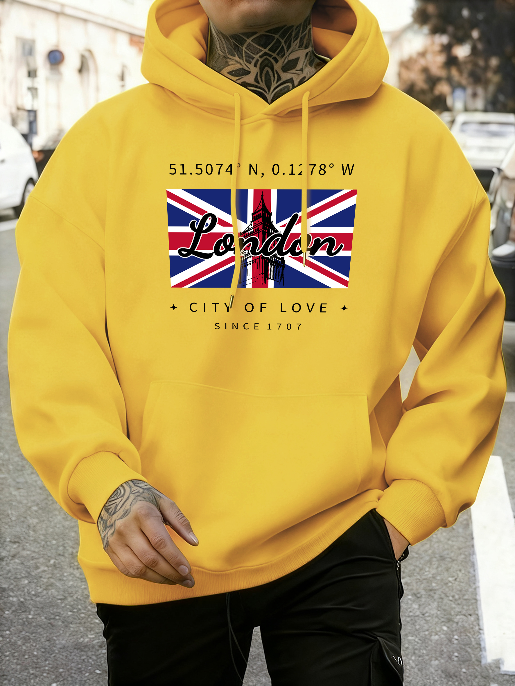 London City Of Love Flag Print - Street Fashion In London recension och pris