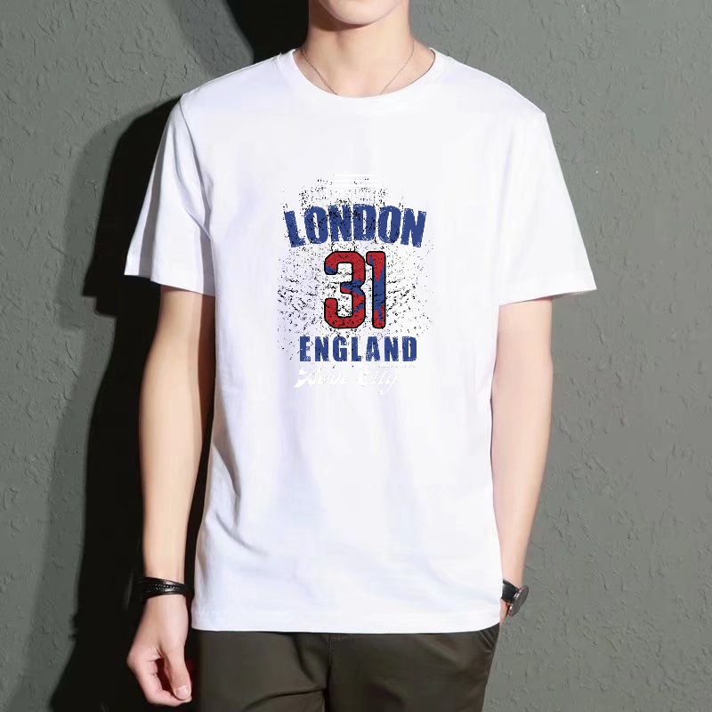 Men's Black Round-Neck Short-S - Street Fashion In London recension och pris