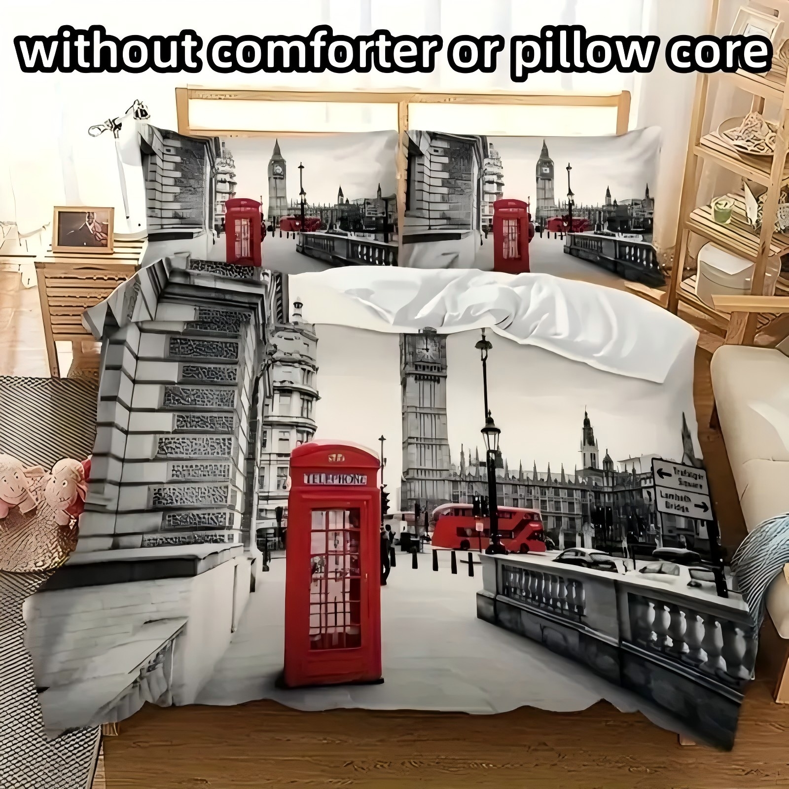 London Street Pattern 3D Print - Street Fashion In London recension och pris
