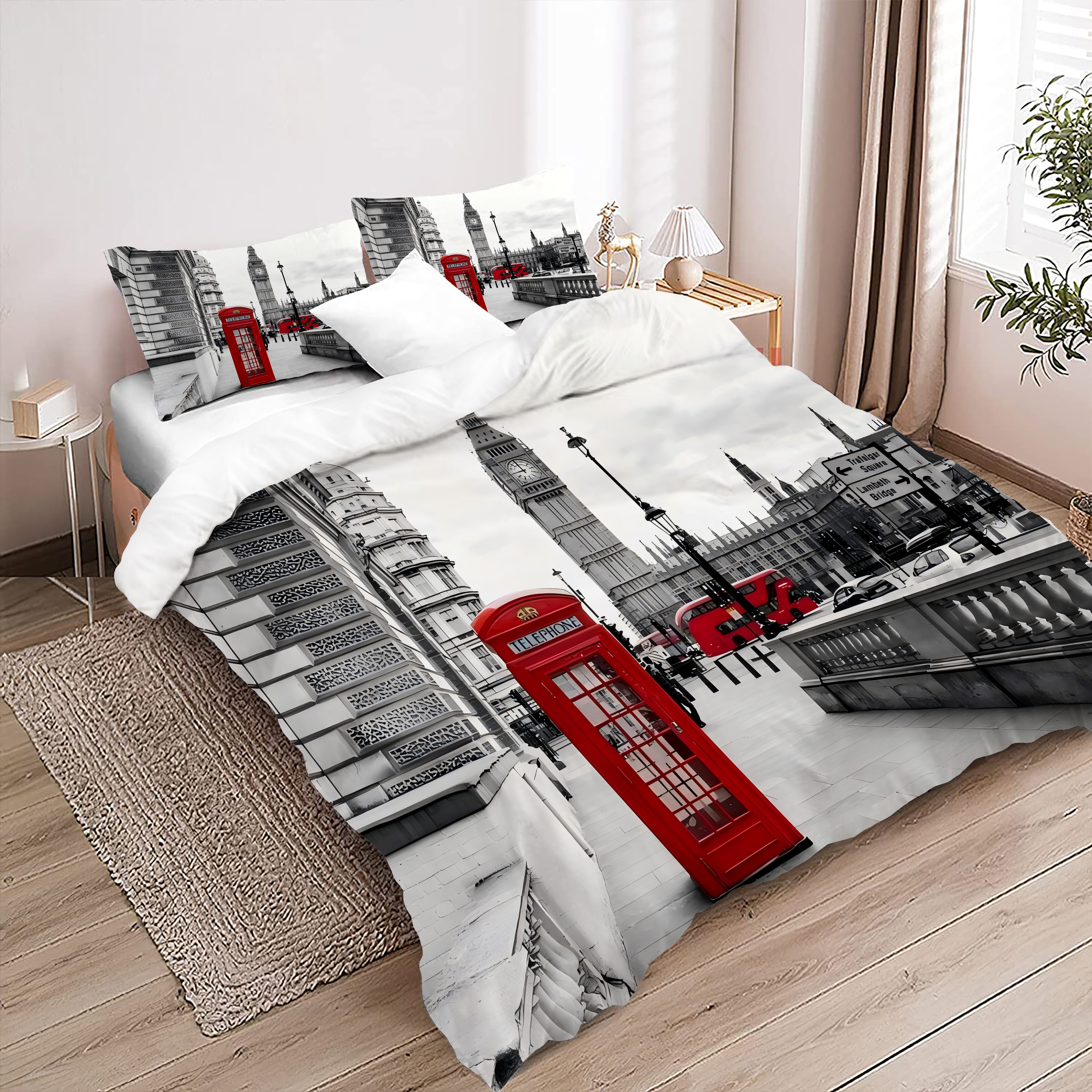 London Street Pattern 3D Print - Street Fashion In London recension och pris