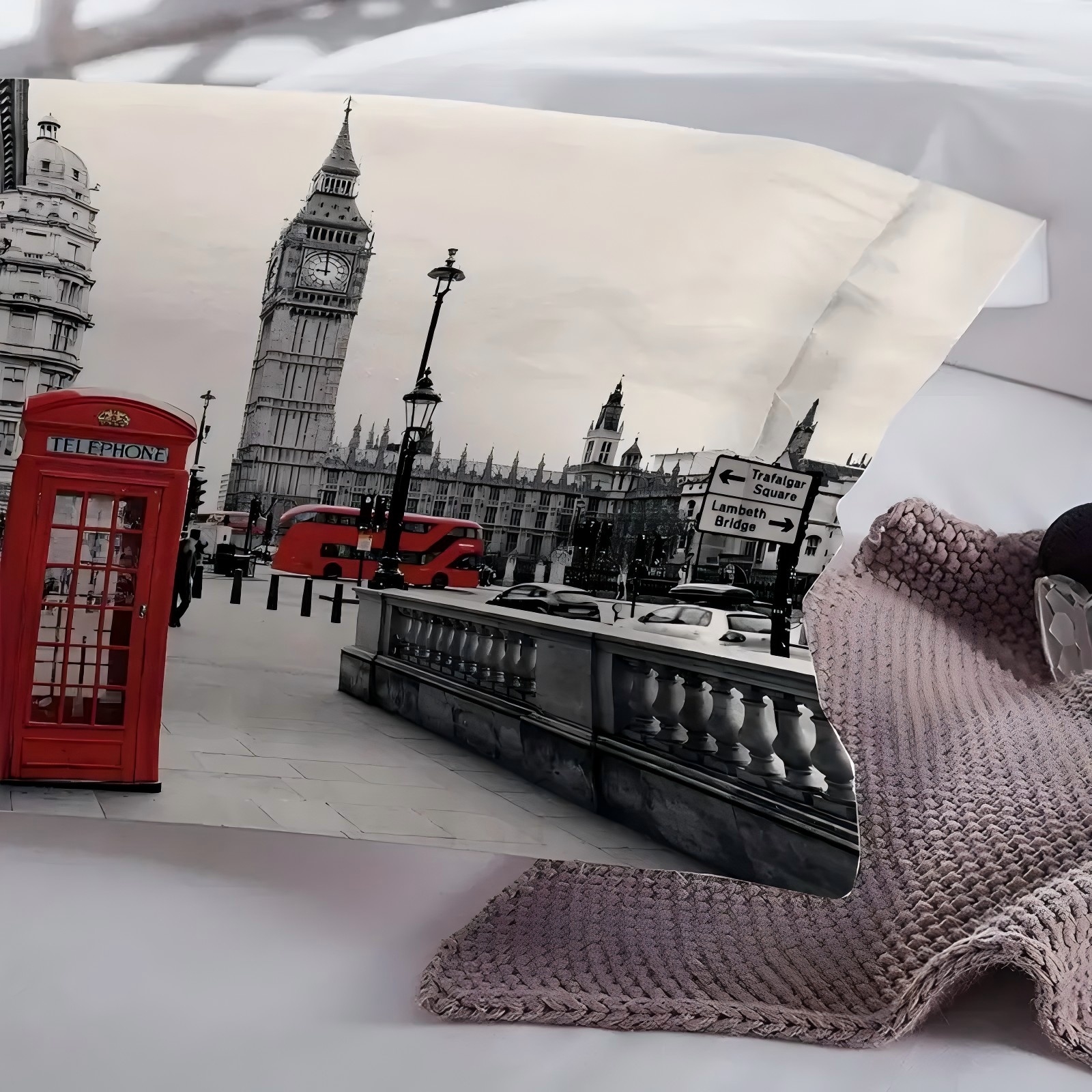 London Street Pattern 3D Print - Street Fashion In London recension och pris