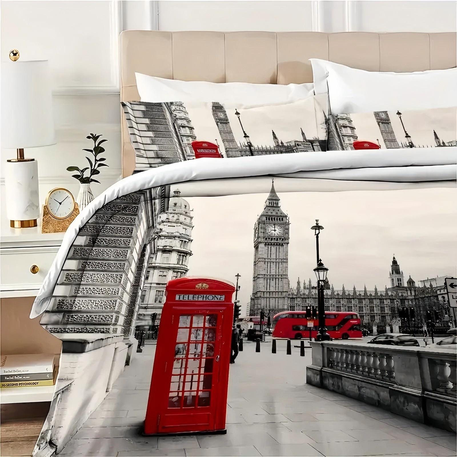 London Street Pattern 3D Print - Street Fashion In London recension och pris