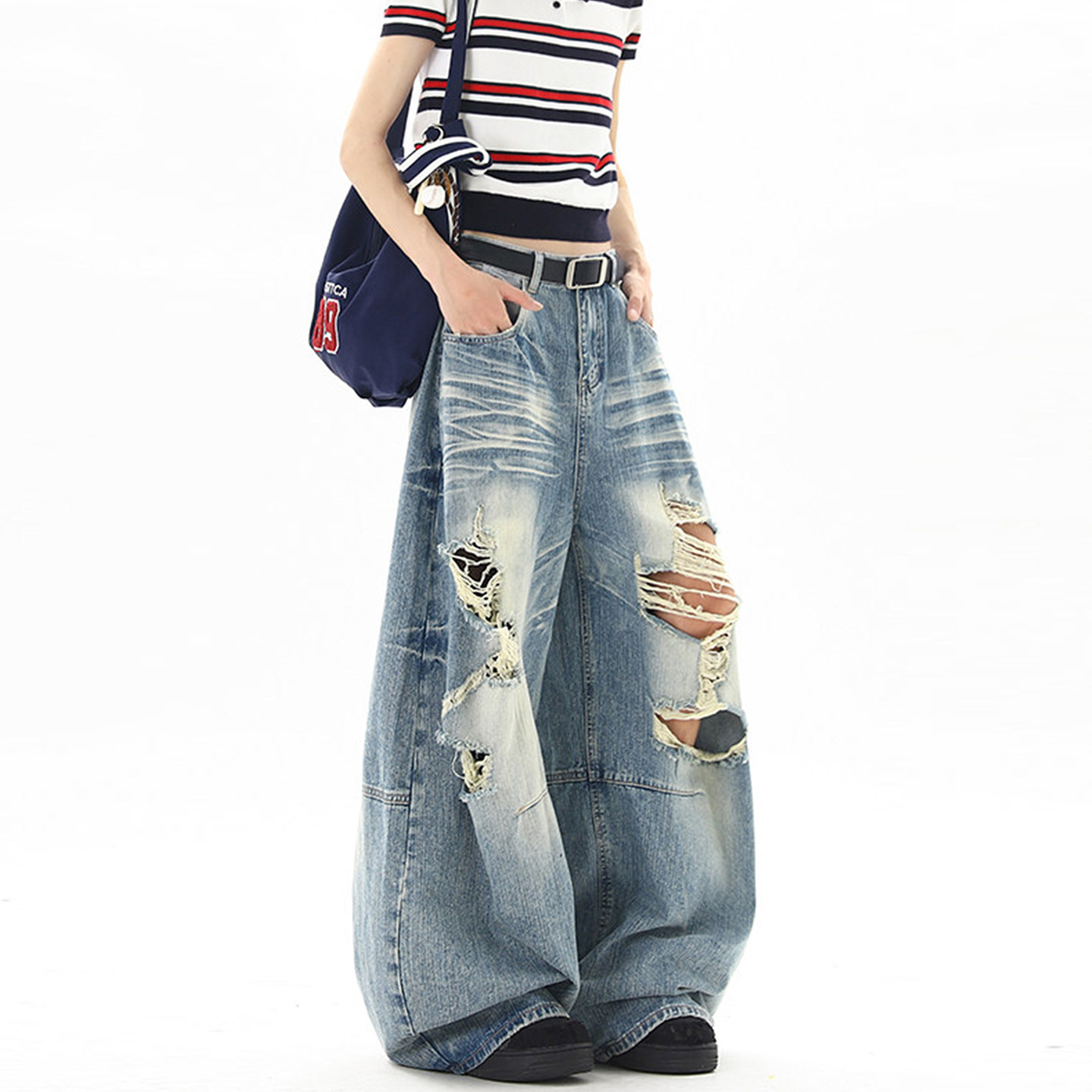 American Street Style Summer R - Street Fashion Jeans recension och pris