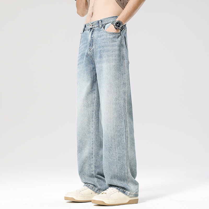 Autumn Casual Men's Straight J - Street Fashion Jeans recension och pris