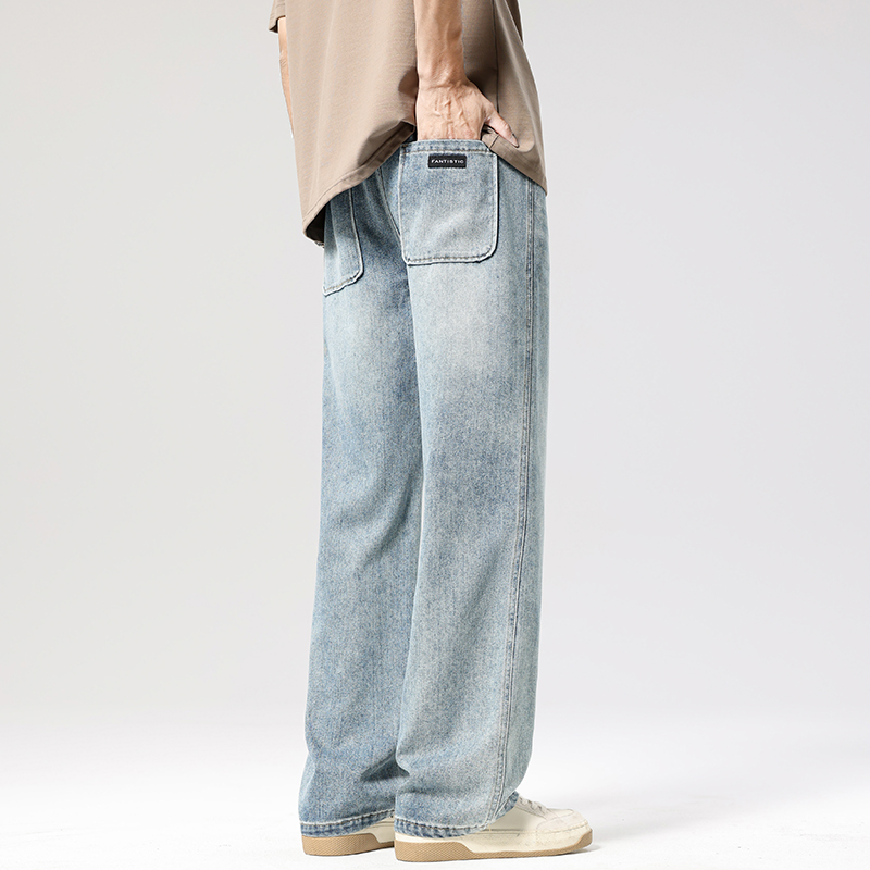 Autumn Casual Men's Straight J - Street Fashion Jeans recension och pris