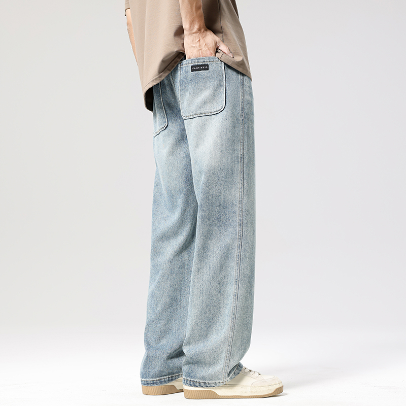 Autumn Casual Men's Straight J - Street Fashion Jeans recension och pris