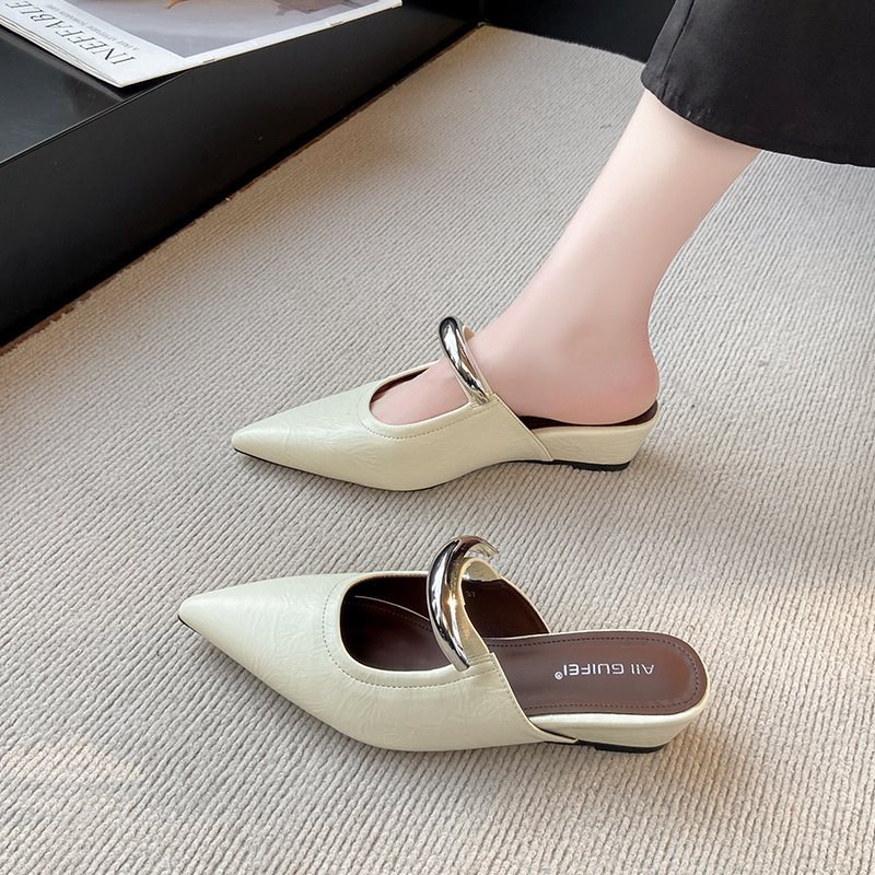 Summer Women Cover Toe Mules S - Street Fashion Rome 2026 recension och pris