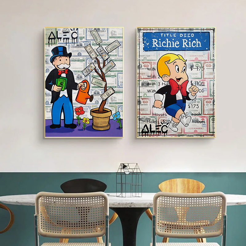 Fashion Alec Monopoly Milliona - Street Fashion Poster recension och pris
