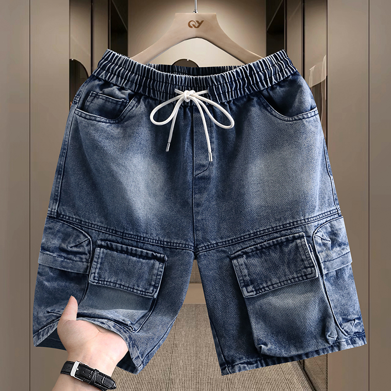Men's Cargo Shorts New Summer  - Street Fashion Jeans recension och pris