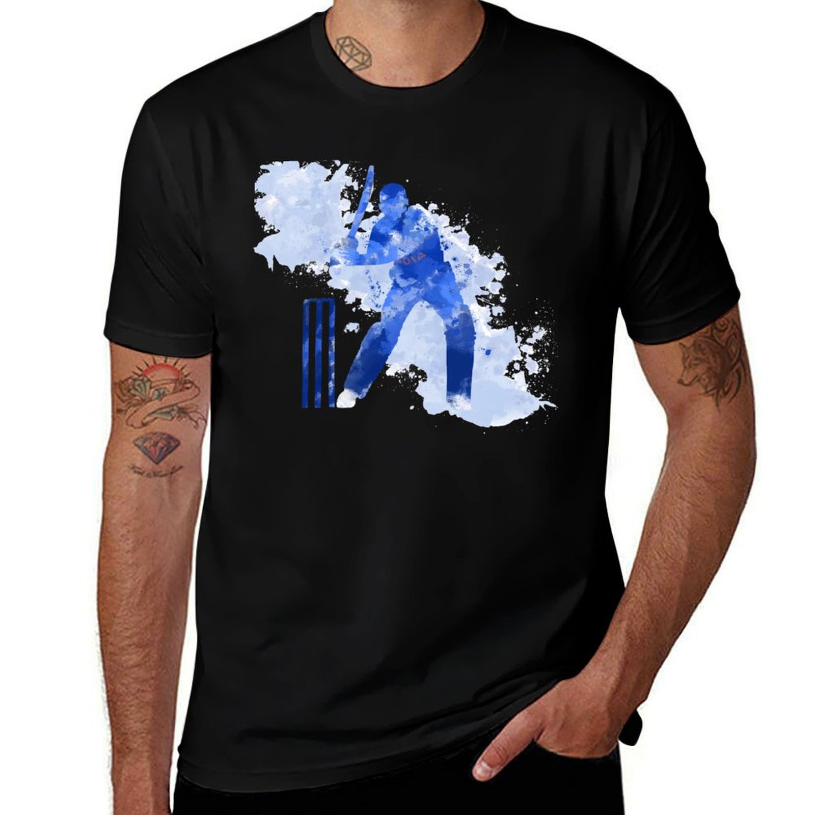 INDIA CRICKET - BATSMAN waterc - Street Fashion India recension och pris