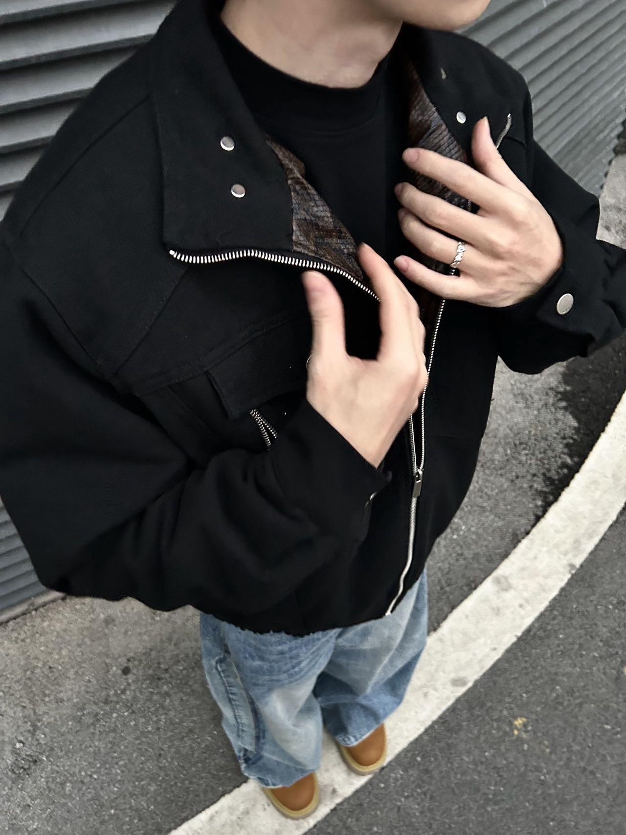 Mens Jacket Coat Hoodie Crop S - Fashion Street Night recension och pris